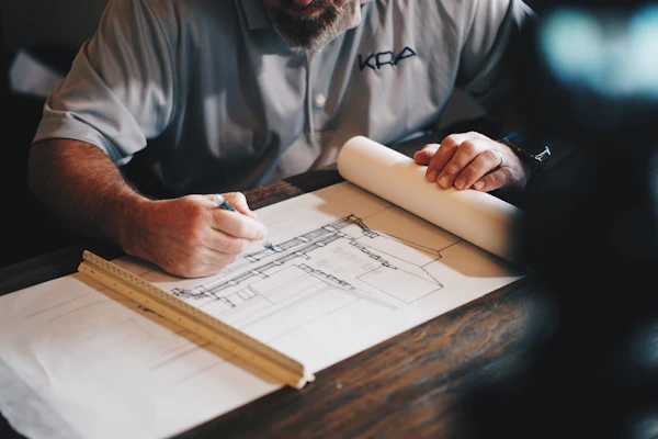 Architectural blueprints and building plans — developer build cost planning guide SA 2026