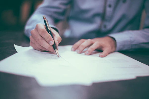 Property transfer documents signing South Africa